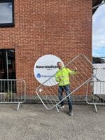 Festivalhegn/cykelhegn - udlejning - Billede 2