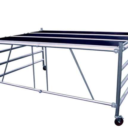 Foldestillads H: 100 L: 250 B: 185 cm - udlejning