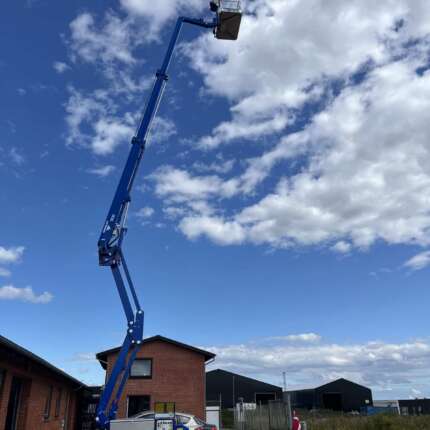 Banner opsætning med lift